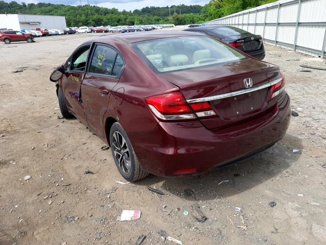 Photo 3 from auction – 2014 HONDA CIVIC EX with VIN 2HGFB2F88EH547924