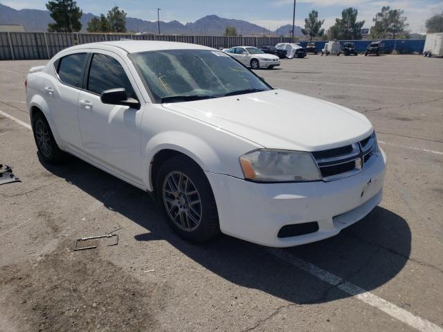 DODGE AVENGER SE 2012 con VIN 1C3CDZABXCN259225 - Foto de la subasta