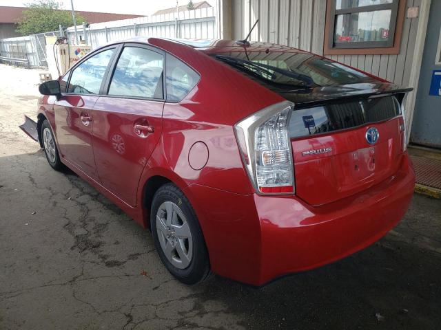 Photo 3 from auction – 2010 TOYOTA PRIUS with VIN JTDKN3DU7A0244027