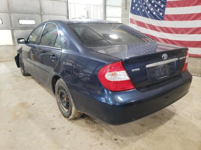 Photo 3 from auction – 2002 TOYOTA CAMRY LE with VIN 4T1BE32K62U516123