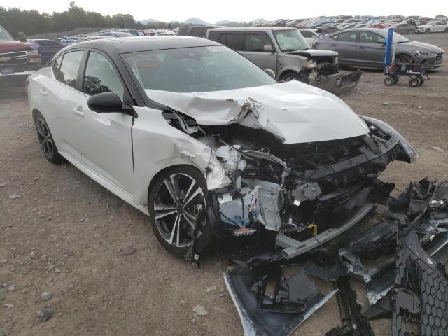 NISSAN SENTRA SR 2022 with VIN 3N1AB8DV8NY258138 - Photo from auction