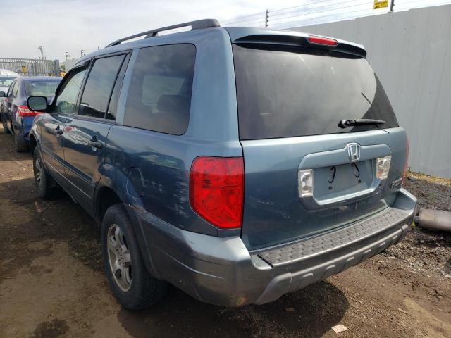 Photo 3 from auction – 2005 HONDA PILOT EXL with VIN 2HKYF18565H516266