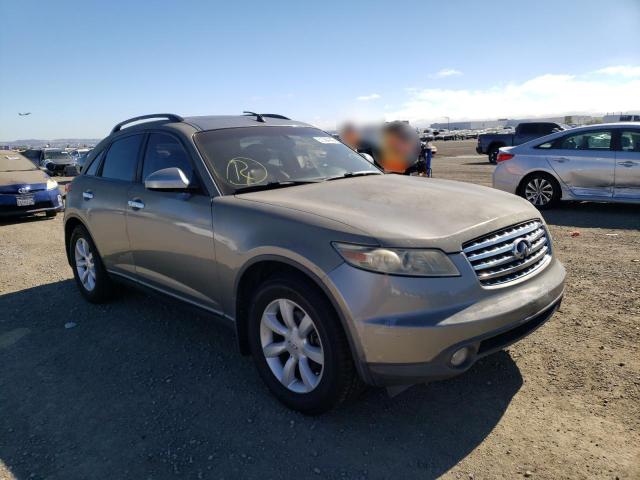 INFINITI FX35 2005 with VIN JNRAS08U95X106693 - Photo from auction