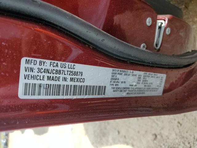 Photo 10 from auction – 2020 JEEP COMPASS LA with VIN 3C4NJCBB7LT258879