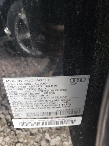 Photo 10 from auction – 2014 AUDI Q7 PREMIUM with VIN WA1LGAFE6ED012116