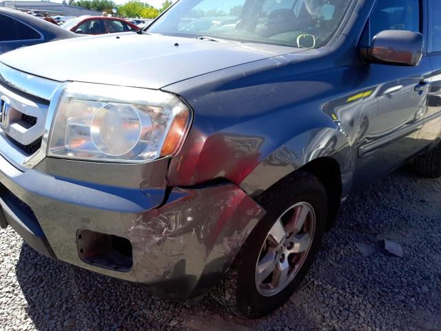 Photo 9 from auction – 2011 HONDA PILOT EXL with VIN 5FNYF4H69BB054533