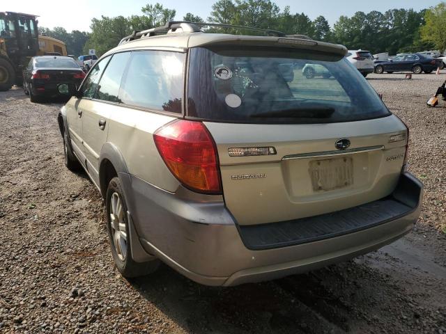 Photo 3 from auction – 2005 SUBARU OUTBACK with VIN 4S4BP61C457309190