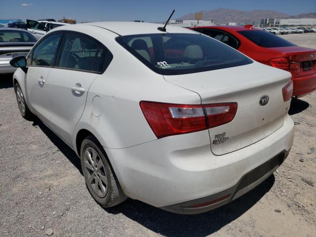 Photo 3 from auction – 2014 KIA RIO LX with VIN KNADM4A34E6366034