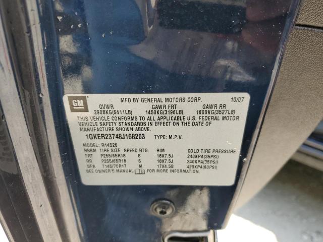 Photo 10 from auction – 2008 GMC ACADIA SLT with VIN 1GKER23748J168203