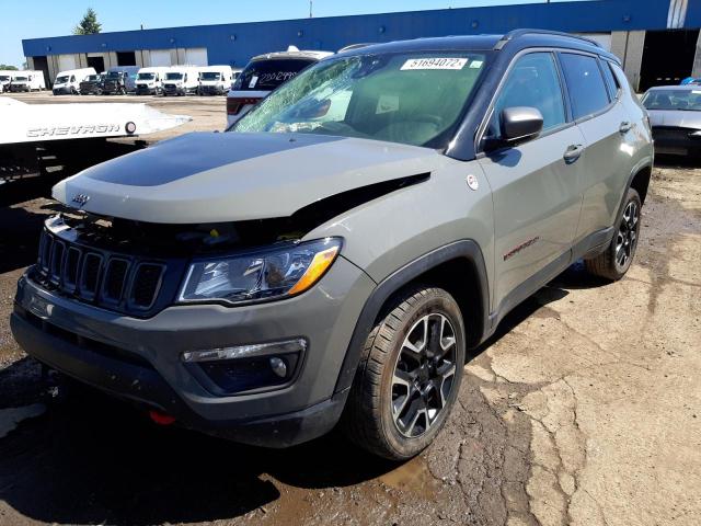 Photo 2 from auction – 2021 JEEP COMPASS TR with VIN 3C4NJDDB6MT523697