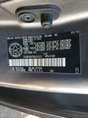 Photo 10 from auction – 2011 TOYOTA SIENNA with VIN 5TDZK3DC7BS022522