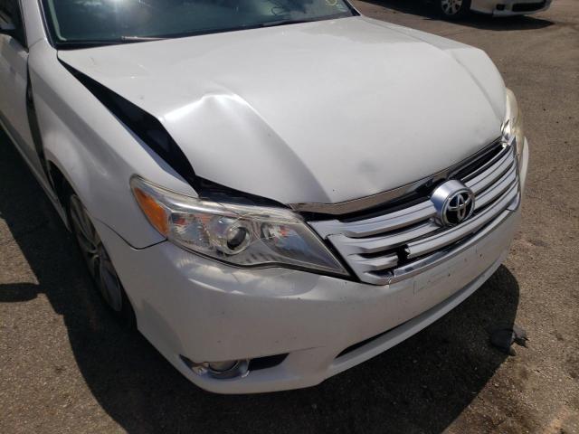 Photo 9 from auction – 2011 TOYOTA AVALON BAS with VIN 4T1BK3DB2BU384757