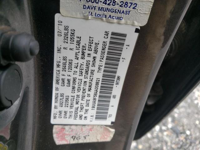 Photo 10 from auction – 2010 ACURA TL with VIN 19UUA9F58AA008821