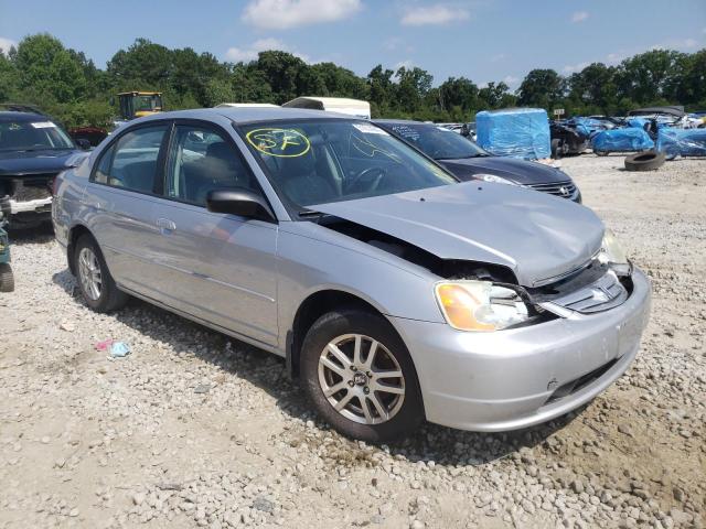 HONDA CIVIC LX 2002 with VIN 2HGES16562H601874 - Photo from auction