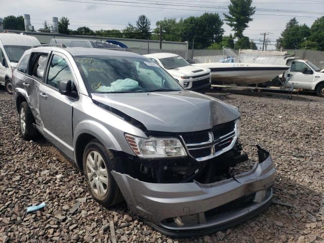 DODGE JOURNEY SE 2018 with VIN 3C4PDCAB2JT444389 - Photo from auction
