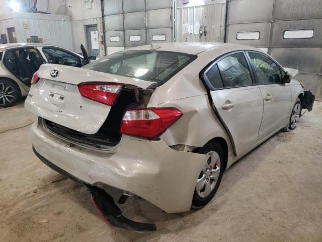 Photo 4 from auction – 2015 KIA FORTE LX with VIN KNAFK4A60F5309491