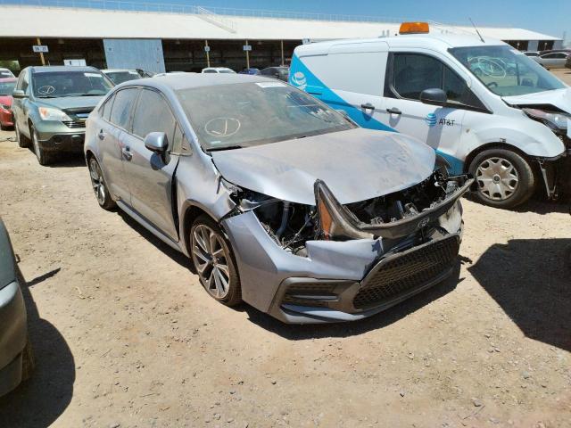 TOYOTA COROLLA SE 2021 with VIN 5YFS4MCE9MP068515 - Photo from auction