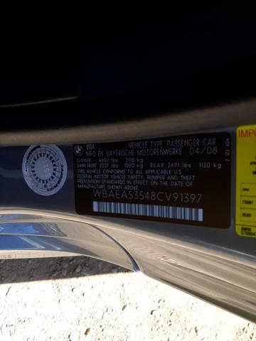 صورة رقم 10 من المزاد - 2008 BMW 650 I مع VIN WBAEA53548CV91397