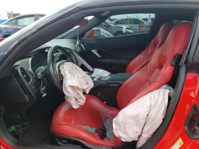 Photo 5 from auction – 2014 CHEVROLET CORVETTE S with VIN 1G1YB2D71E5125091