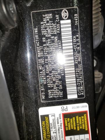 Photo 10 from auction – 2012 TOYOTA CAMRY BASE with VIN 4T1BF1FK1CU174447