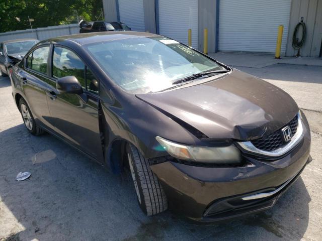 HONDA CIVIC LX 2013 with VIN 2HGFB2F56DH517969 - Photo from auction