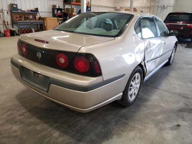 Photo 4 from auction – 2005 CHEVROLET IMPALA with VIN 2G1WF52E459218527