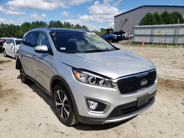 KIA SORENTO EX 2016 with VIN 5XYPHDA56GG072768 - Photo from auction