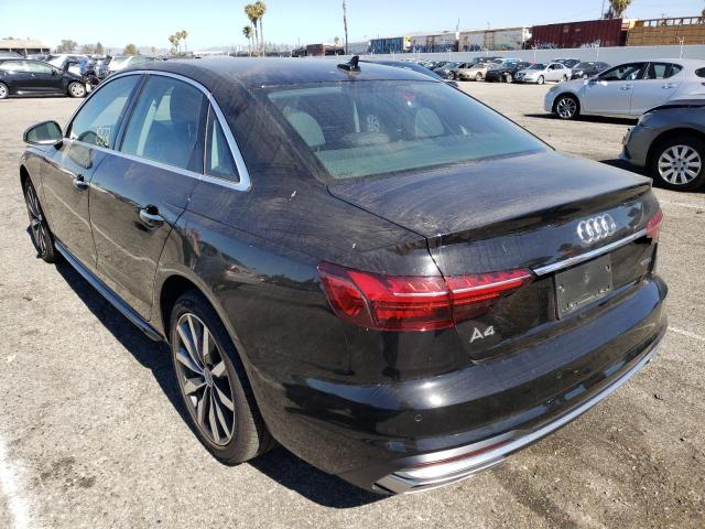 Photo 3 from auction – 2021 AUDI A4 PREMIUM with VIN WAUABAF48MN006357