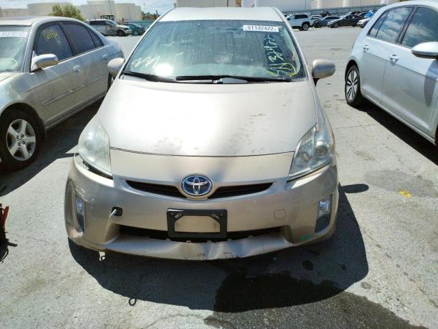 Photo 9 from auction – 2010 TOYOTA PRIUS with VIN JTDKN3DU7A0163724