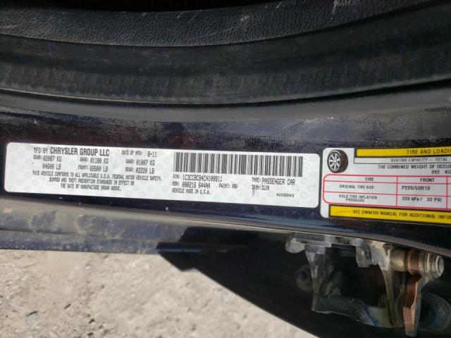 Photo 10 from auction – 2012 CHRYSLER 200 LIMITE with VIN 1C3CCBCB4CN108811