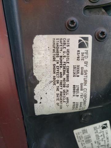Photo 10 from auction – 2002 SATURN SL2 with VIN 1G8ZK527X2Z158556