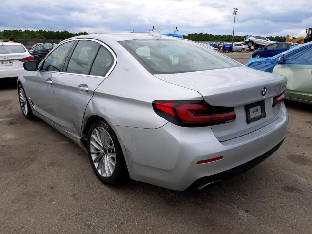 Photo 3 from auction – 2021 BMW 530 I with VIN WBA53BH03MWX35665