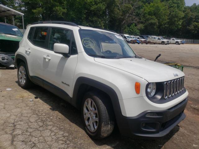JEEP RENEGADE L 2017 with VIN ZACCJABBXHPG39281 - Photo from auction