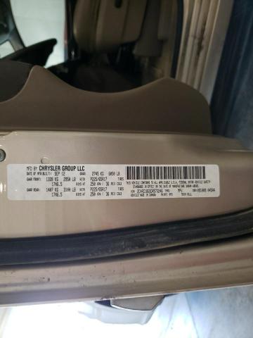 Photo 10 from auction – 2013 CHRYSLER TOWN & COU with VIN 2C4RC1BG9DR573246