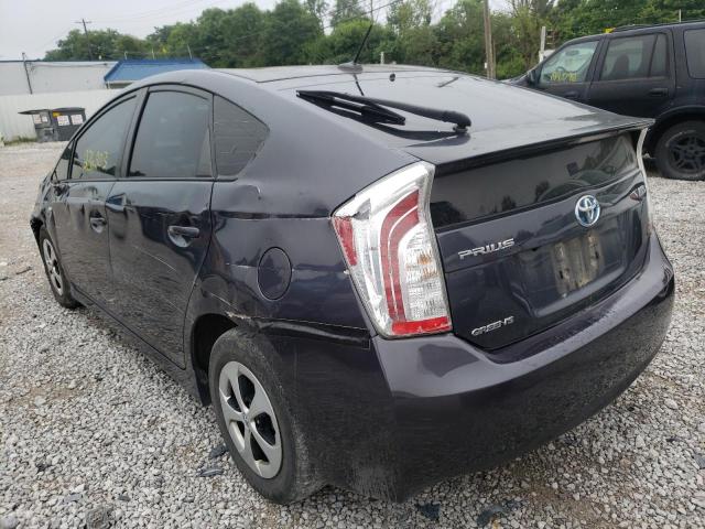 Photo 3 from auction – 2012 TOYOTA PRIUS with VIN JTDKN3DUXC5464493