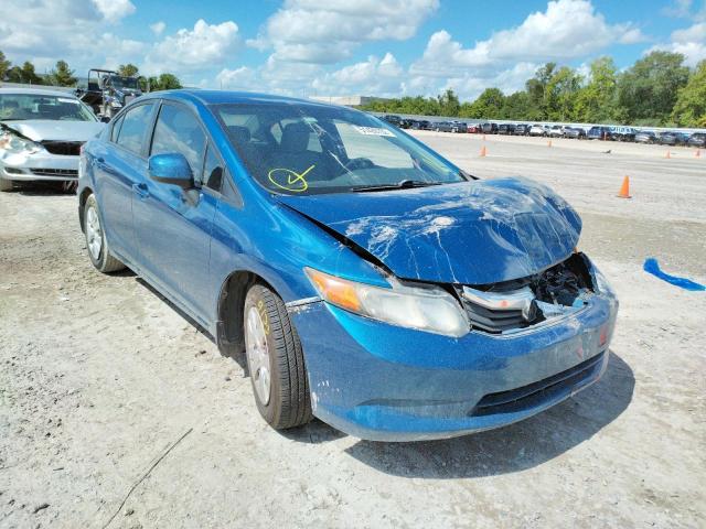 HONDA CIVIC LX 2012 with VIN 2HGFB2F52CH582459 - Photo from auction