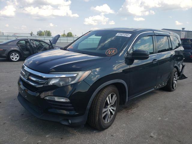 Photo 2 from auction – 2016 HONDA PILOT EXL with VIN 5FNYF6H64GB076037
