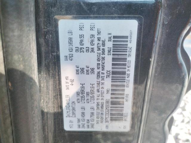 Photo 10 from auction – 2001 DODGE RAM 2500 with VIN 3B6KC26ZX1M262855