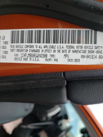 Photo 10 from auction – 2014 JEEP CHEROKEE T with VIN 1C4PJMBS0EW242308