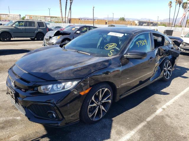 Photo 2 from auction – 2019 HONDA CIVIC SI with VIN 2HGFC1E58KH704846