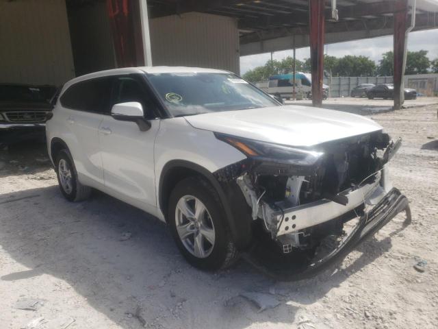 TOYOTA HIGHLANDER 2021 with VIN 5TDCZRAH2MS047741 - Photo from auction