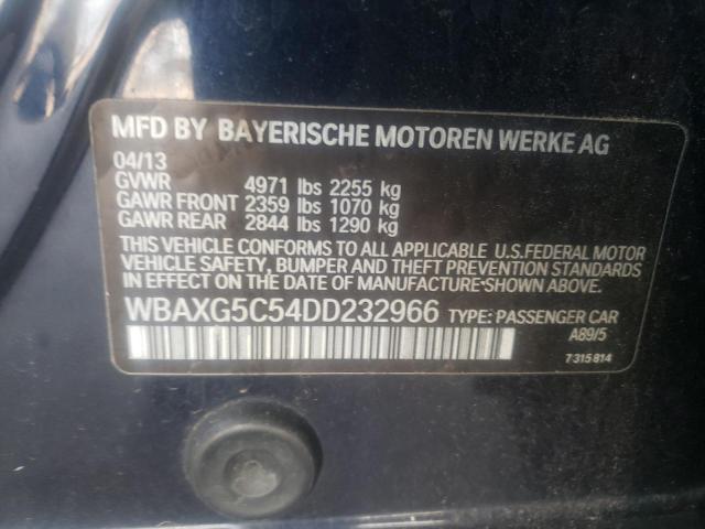 Photo 10 from auction – 2013 BMW 528 I with VIN WBAXG5C54DD232966