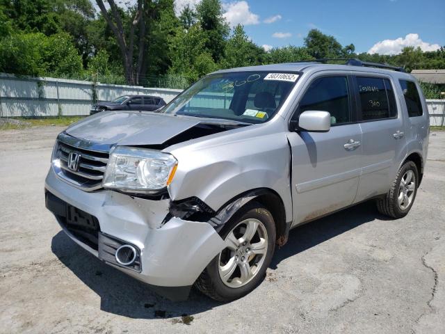 Photo 2 from auction – 2014 HONDA PILOT EXL with VIN 5FNYF4H61EB051355
