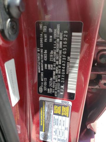 Photo 10 from auction – 2015 KIA OPTIMA EX with VIN 5XXGN4A73FG516329