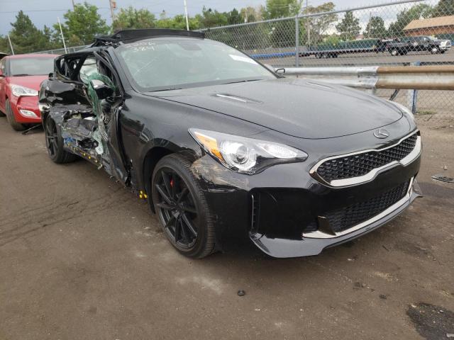 KIA STINGER 2021 with VIN KNAE15LA6M6098178 - Photo from auction