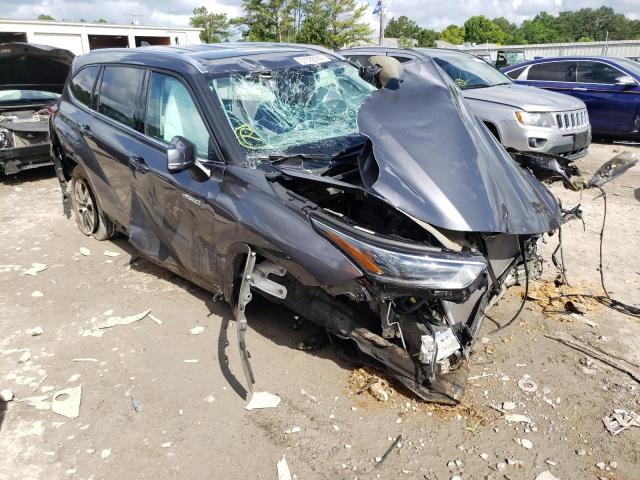 TOYOTA HIGHLANDER 2021 with VIN 5TDGBRCH2MS046978 - Photo from auction