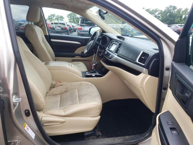 Photo 5 from auction – 2015 TOYOTA HIGHLANDER with VIN 5TDZKRFH9FS119786