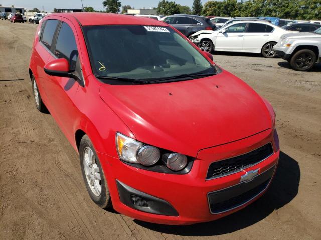 Photo 1 from auction – 2012 CHEVROLET SONIC LT with VIN 1G1JC6SH0C4166428