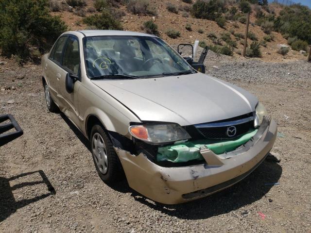 MAZDA PROTEGE DX 2001 with VIN JM1BJ222110403485 - Photo from auction