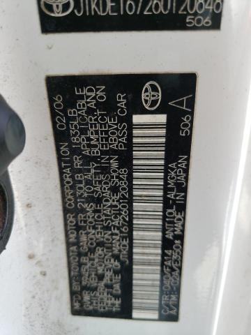 Photo 10 from auction – 2006 TOYOTA SCION TC with VIN JTKDE167260120848